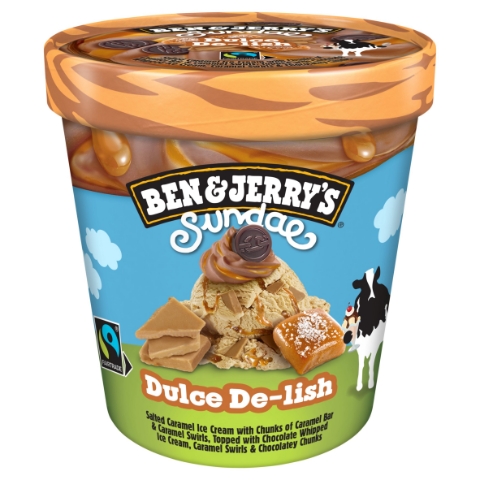 Ben & Jerry's Dulce De-lish Sundae 427ml
