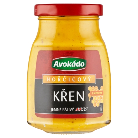 Avokádo Hořčicový křen s medem 175g