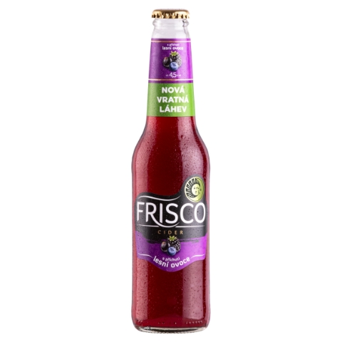 Frisco Cider s příchutí lesní ovoce 330ml