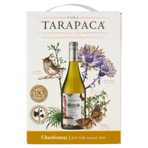 Viña Tarapaca Chardonnay bílé víno 1,5l