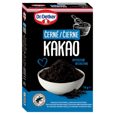 Dr. Oetker Černé kakao 70g