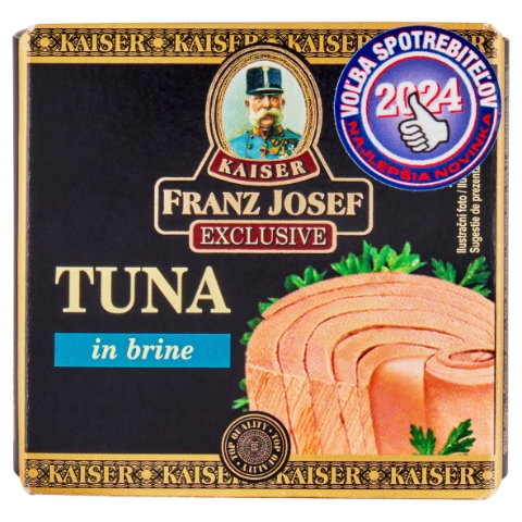 Franz Josef Kaiser Exclusive Tuňák ve vlastní šťávě 80g