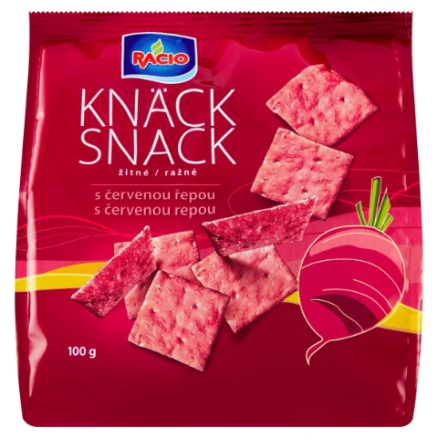 Racio Knäck Snack Žitné s červenou řepou 100g