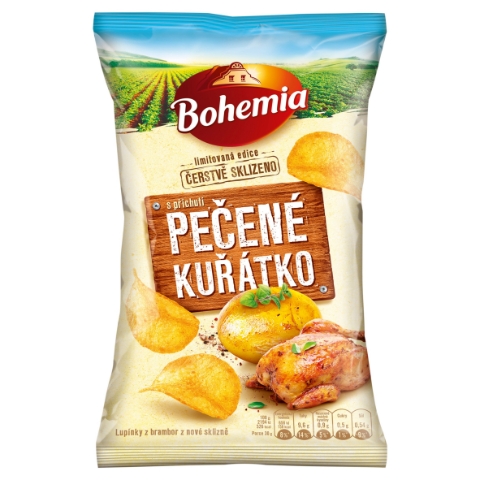 Bohemia Čerstvě sklizeno s příchutí pečené kuřátko 130g
