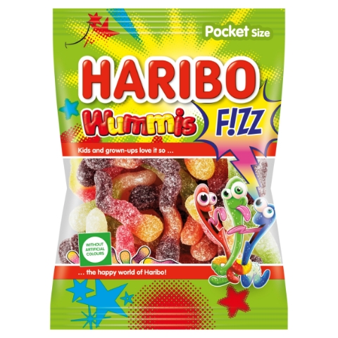 Haribo Wummis Fizz kyselé želé s ovocnými příchutěmi 100g