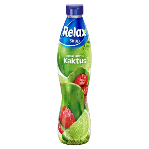 Relax Sirup kaktus limetka jablko 700ml - TryIn