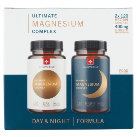 SwissMedicus Ultimate Magnesium Complex 400 mg 2 x 120 ks