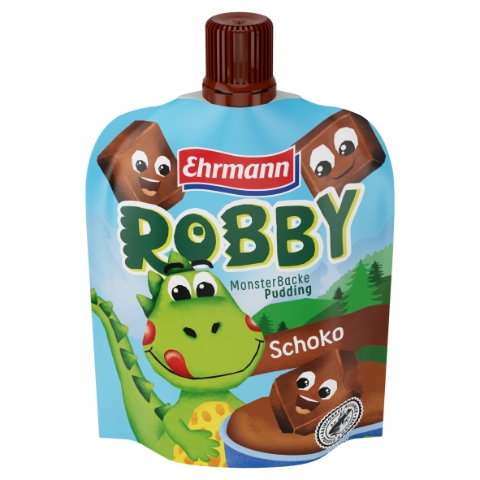 Ehrmann Robby Monster Backe Pudding Chocolate 90g