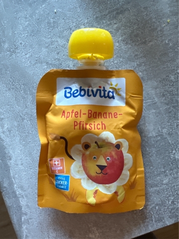 Bebivita kapsička jabko, broskev, banán 