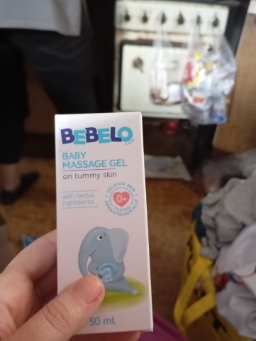 BEBELO Baby massage gel masážní gel 50 ml