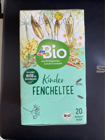 Dm Bio Dětský fenyklový čaj 20 sáčků (30g)