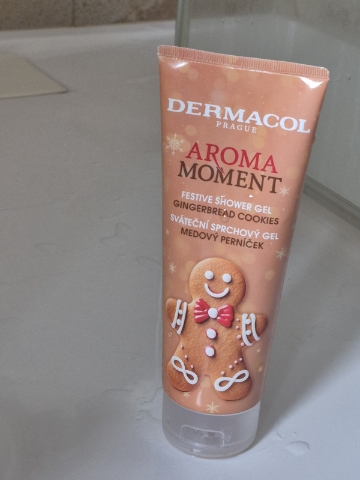 Aroma - Sváteční sprchový gel medový perníček - Dermacol