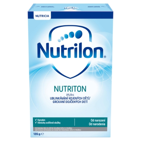 Nutrilon Nutrilon při ublinkávání kojených dětí od narození 135g
