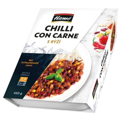 Hamé Chilli con carne s rýží 450g