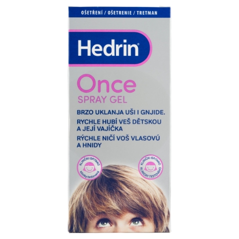 Hedrin Once Spray Gel 100ml
