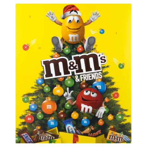 M&M's & Friends adventní kalendář 361g