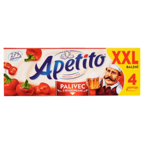 Apetito Palivec s feferonkami XXL balení 4 ks 187g