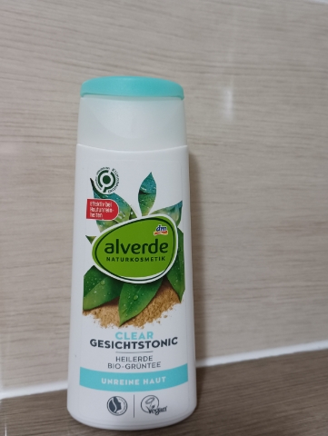 Alverde Clear pleťové tonikum 200 ml 