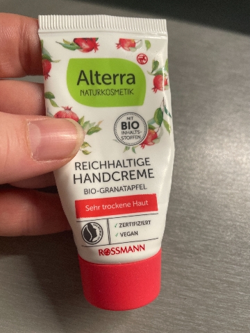 Alterra NATURKOSMETIK krém na ruce s granátovým jablkem 30ml