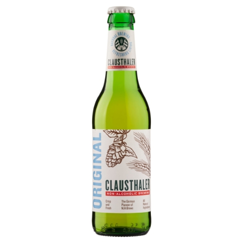 Clausthaler Original nealkoholické pivo 0,33l