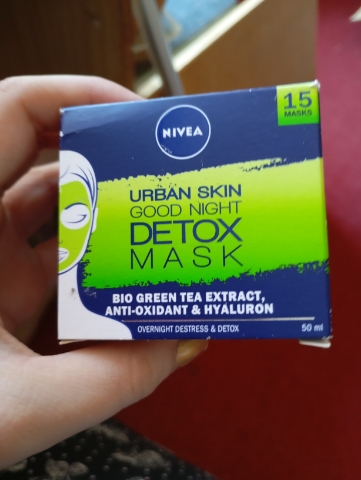 Nivea Urban Skin Detox noční maska 50 ml