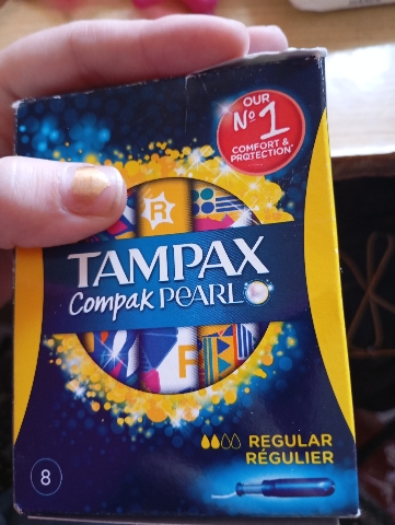 Tampax Pearl Compak Regular Tampony S Aplikátorem 8 ks 
