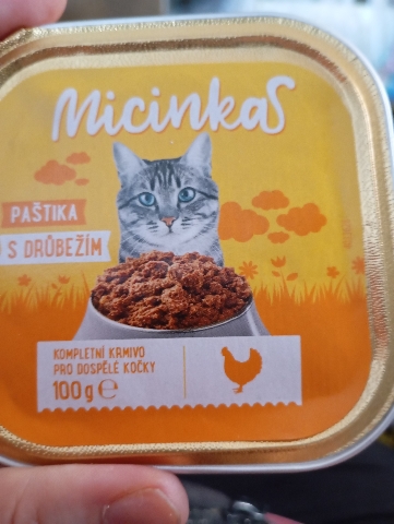 Micinka paštika s drůbežím 100g