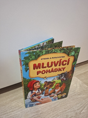 Mluvící pohádky - stiskni a poslouchej JUNIOR 3+