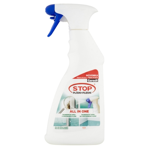 Ceresit Stop Plísni All in One dezinfekční sprej k odstranění plísní 500ml