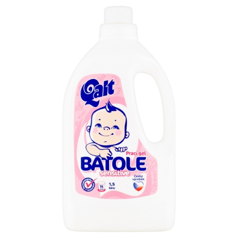 Qalt Batole Sensitive prací gel 15 praní 1,5l