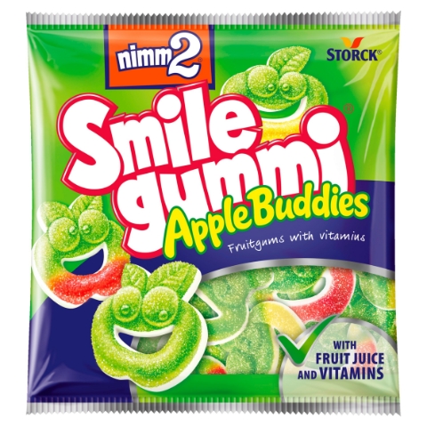 nimm2 Smilegummi Apple Buddies bonbóny 90g