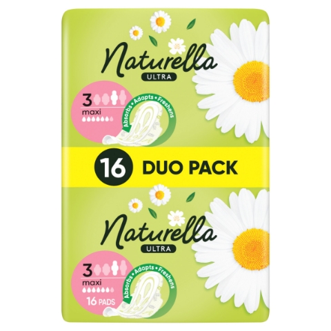Naturella Ultra Maxi Velikost 3 Vložky S Křidélky 16 ks