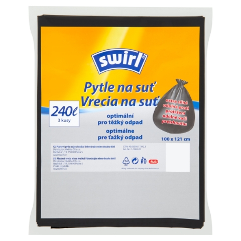 Swirl Pytle na suť 240l 3 ks