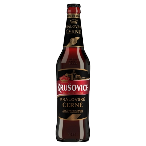 Krušovice Černé pivo výčepní tmavé 0,5l