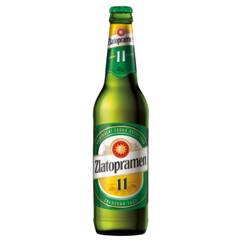 Zlatopramen 11 pivo ležák světlý 0,5l