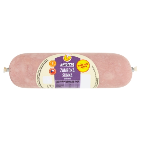 DZ Klatovy Kuřecí zámecká šunka stehenní 400g