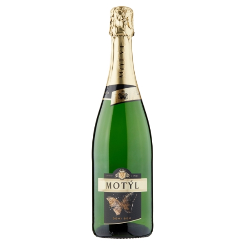 Motýl Demi Sec šumivé víno bílé 0,75l