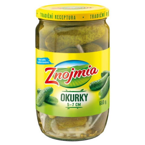 Znojmia Okurky 5-7 cm 660g