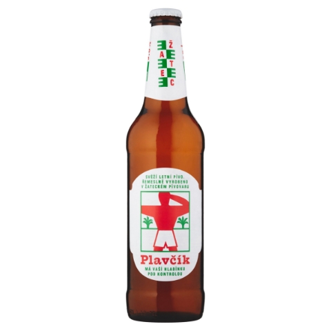 Žatecký Pivovar Plavčík pivo světlé výčepní 500ml