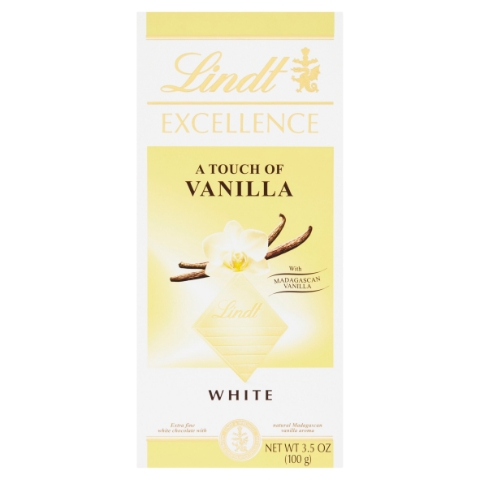 Lindt Excellence Extra bílá čokoláda s vanilkovou příchutí 100g