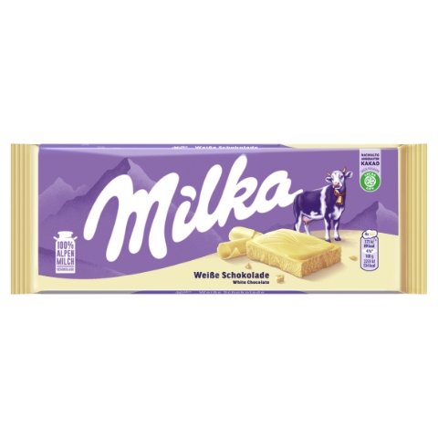 Milka Bílá čokoláda 100g