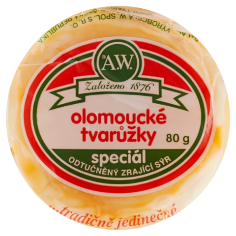A.W. Olomoucké tvarůžky speciál 80g