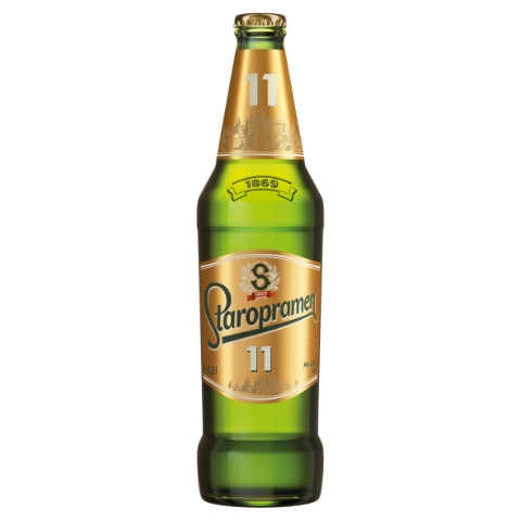 Staropramen Jedenáctka pivo ležák světlý 0,5l