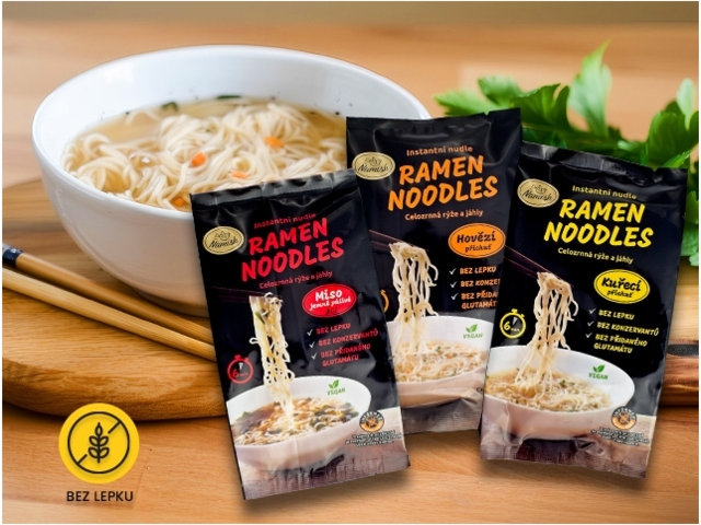 Testování - Otestujte ramen polévky Ňamish: bez lepku, veganské a hotové za pár minut